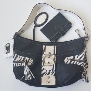 Nine West Small Hobo Animal Print